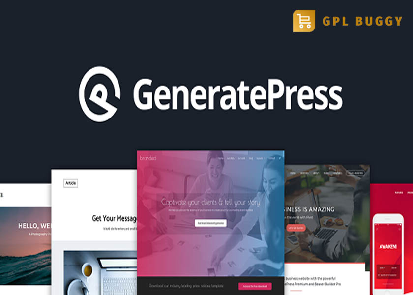 GeneratePress gpl buggy