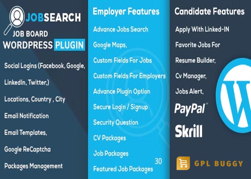 jobsearch gpl buggy
